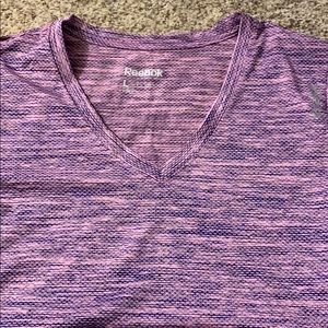 Reebok textured athletic tee